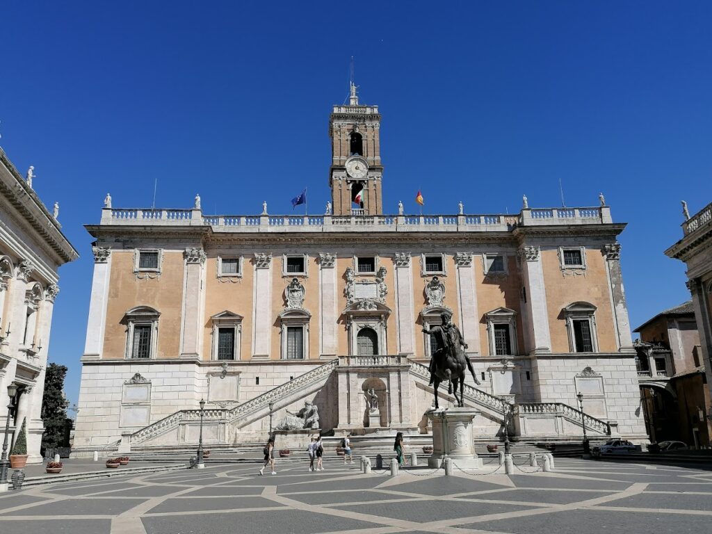 Palazzo Senatorio, piazza del Campidoglio